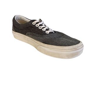 Unisex Van's Herringbone Off-the-Wall Sneaker Shoe M-7.5/ W9